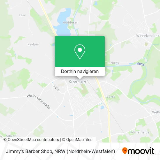 Jimmy's Barber Shop Karte