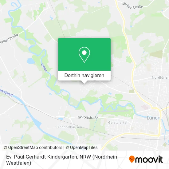 Ev. Paul-Gerhardt-Kindergarten Karte