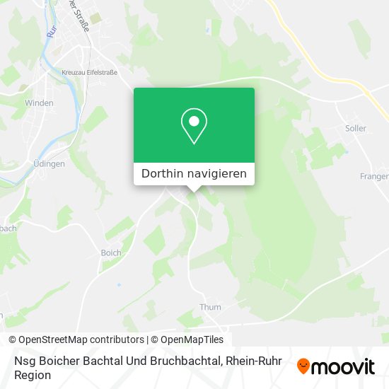 Nsg Boicher Bachtal Und Bruchbachtal Karte