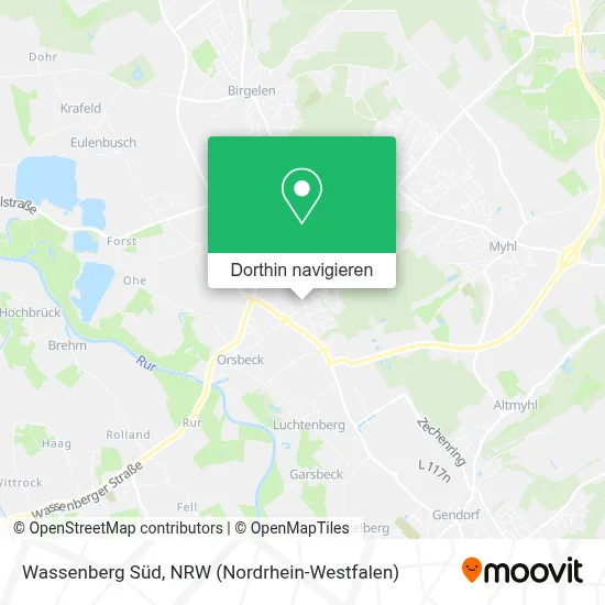 Wassenberg Süd Karte