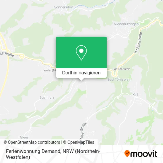 Ferienwohnung Demand Karte