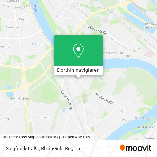 Siegfriedstraße Karte