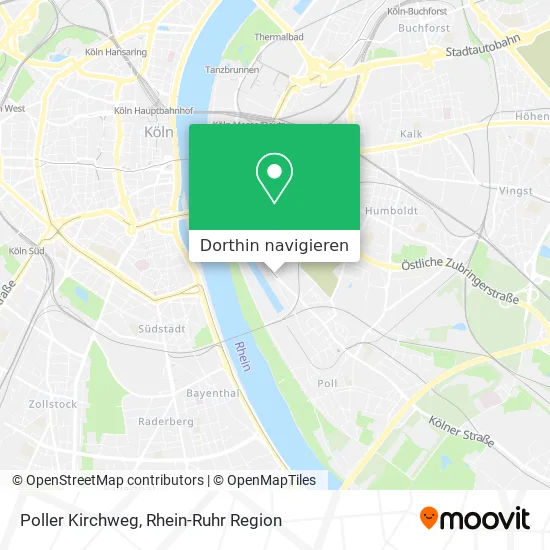 Poller Kirchweg Karte