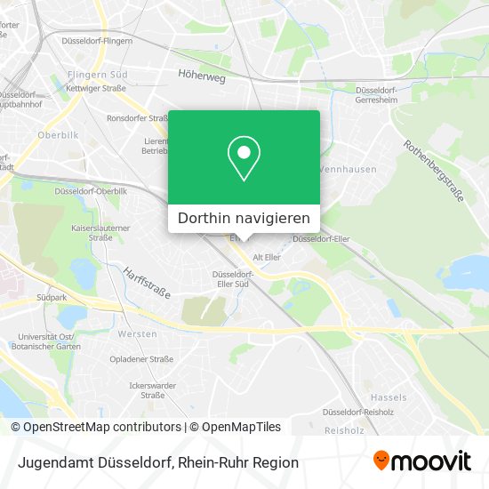 Jugendamt Düsseldorf Karte