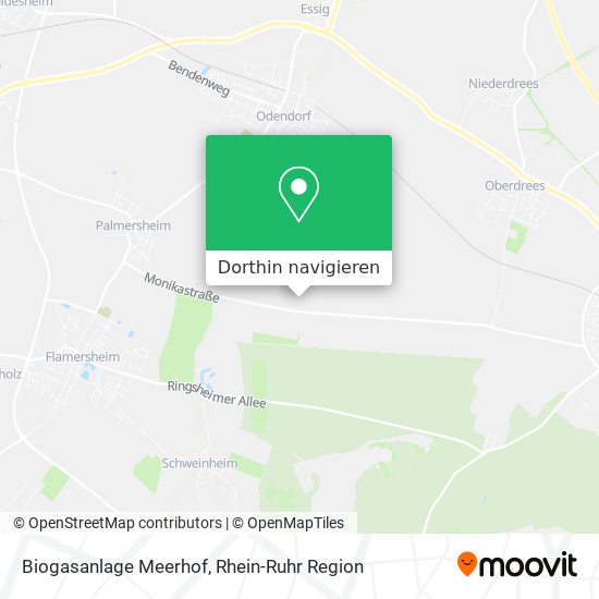 Biogasanlage Meerhof Karte