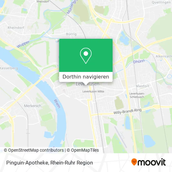 Pinguin-Apotheke Karte