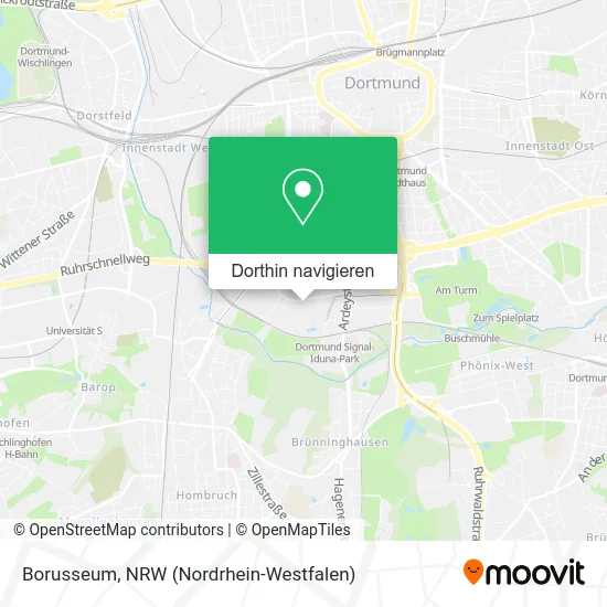 Borusseum Karte