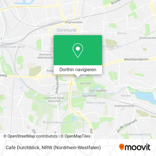 Café Durchblick Karte