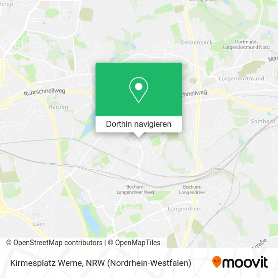 Kirmesplatz Werne Karte