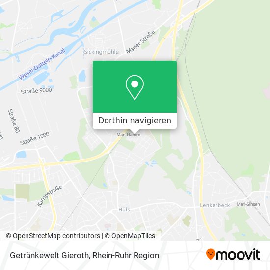 Getränkewelt Gieroth Karte