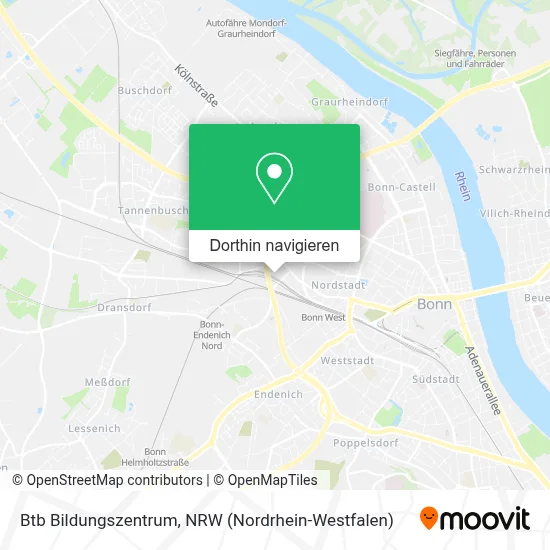 Btb Bildungszentrum Karte