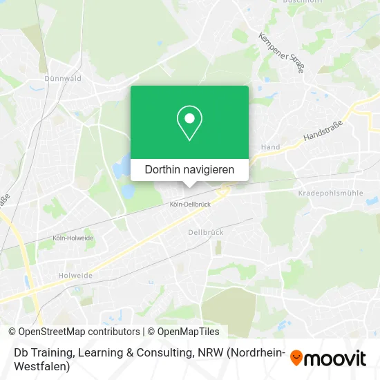 Db Training, Learning & Consulting Karte