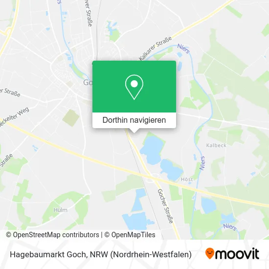 Hagebaumarkt Goch Karte