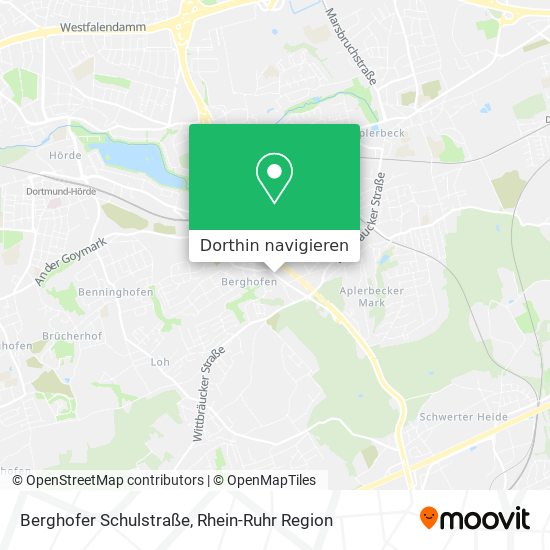 Berghofer Schulstraße Karte