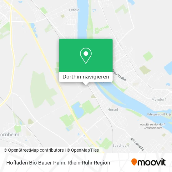 Hofladen Bio Bauer Palm Karte