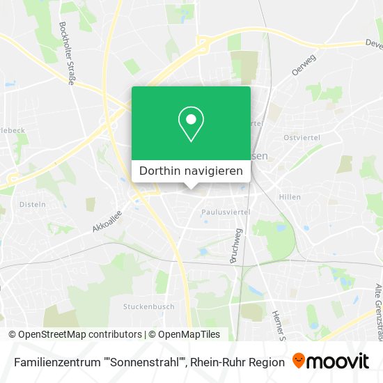 Familienzentrum ""Sonnenstrahl"" Karte