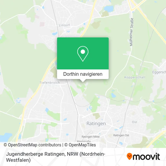 Jugendherberge Ratingen Karte