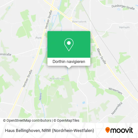 Haus Bellinghoven Karte