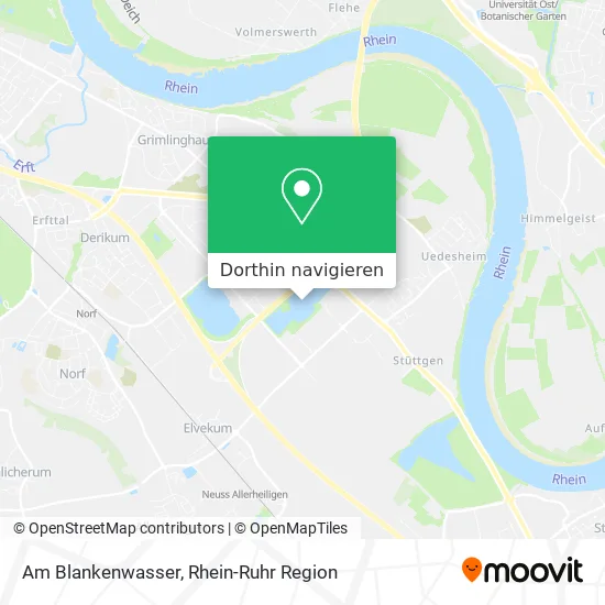 Am Blankenwasser Karte