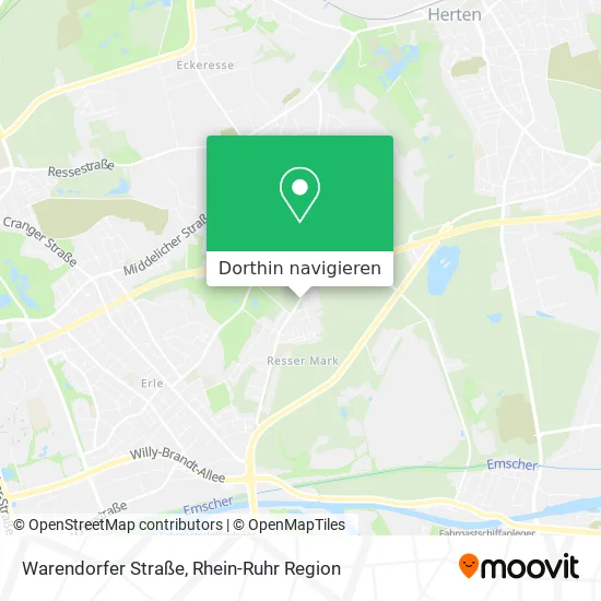 Warendorfer Straße Karte