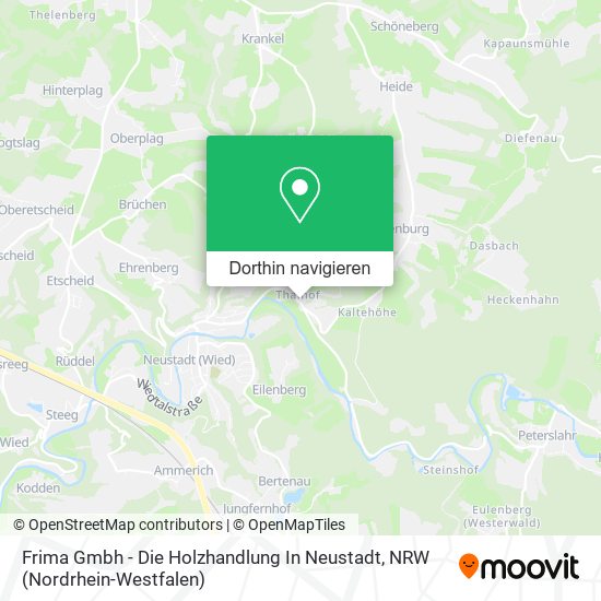 Frima Gmbh - Die Holzhandlung In Neustadt Karte