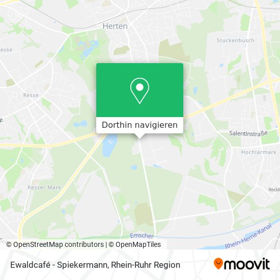 Ewaldcafé - Spiekermann Karte