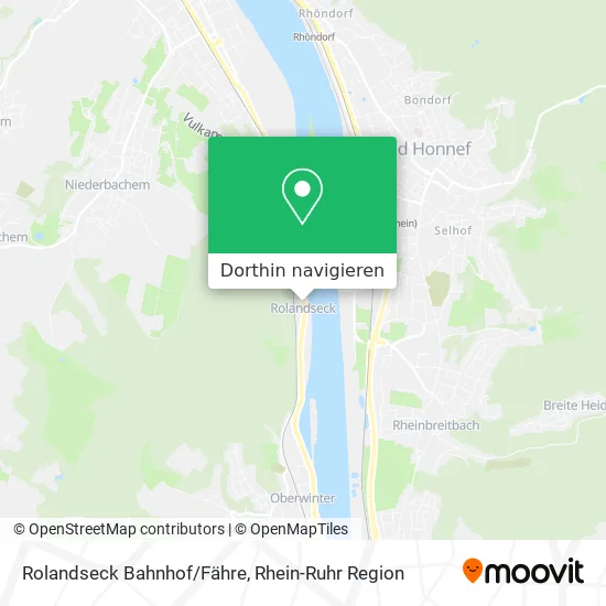 Rolandseck Bahnhof/Fähre Karte