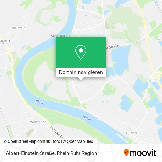 Albert-Einstein-Straße Karte