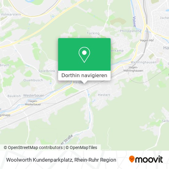 Woolworth Kundenparkplatz Karte
