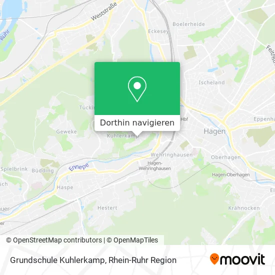 Grundschule Kuhlerkamp Karte