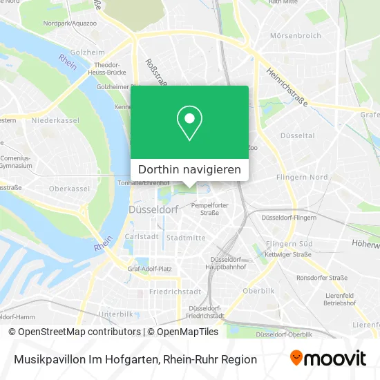 Musikpavillon Im Hofgarten Karte