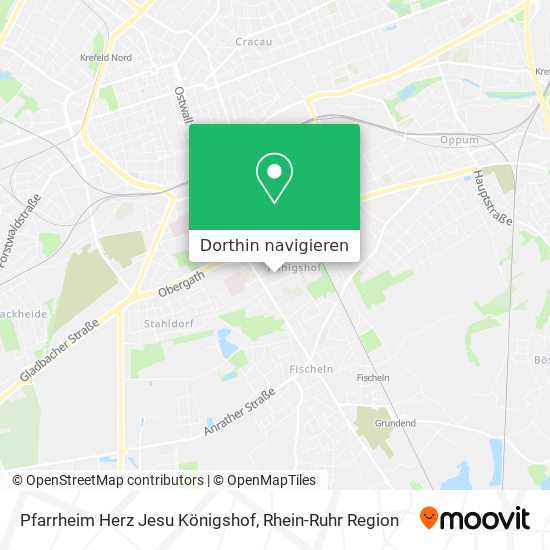 Pfarrheim Herz Jesu Königshof Karte