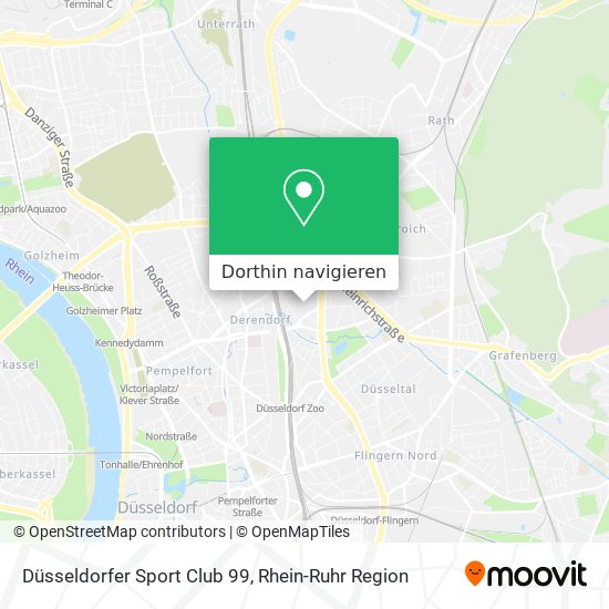 Düsseldorfer Sport Club 99 Karte