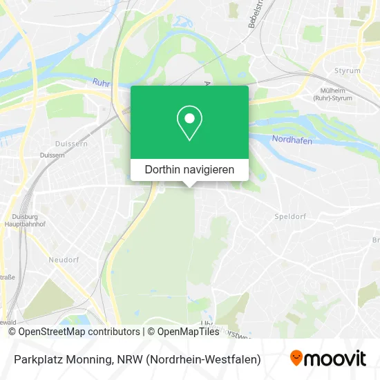 Parkplatz Monning Karte