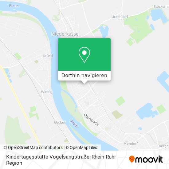 Kindertagesstätte Vogelsangstraße Karte