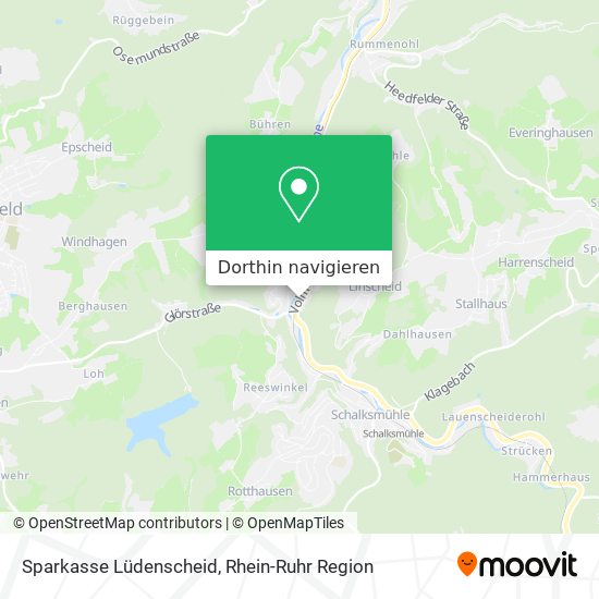 Sparkasse Lüdenscheid Karte