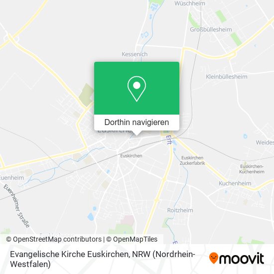 Evangelische Kirche Euskirchen Karte