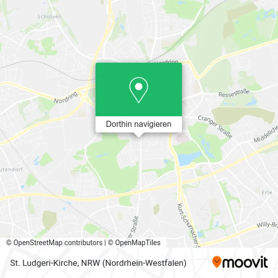 St. Ludgeri-Kirche Karte