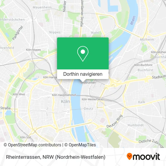 Rheinterrassen Karte