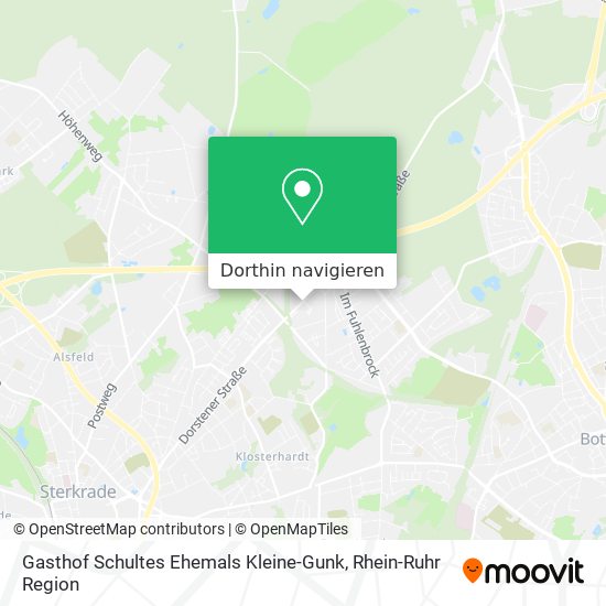 Gasthof Schultes Ehemals Kleine-Gunk Karte