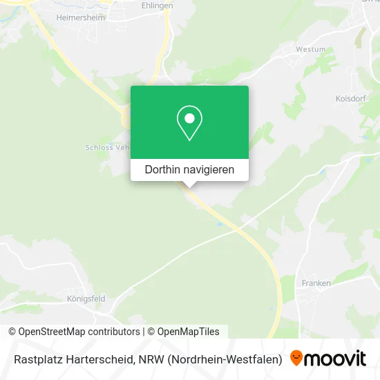 Rastplatz Harterscheid Karte