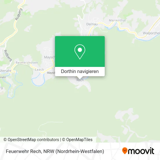 Feuerwehr Rech Karte