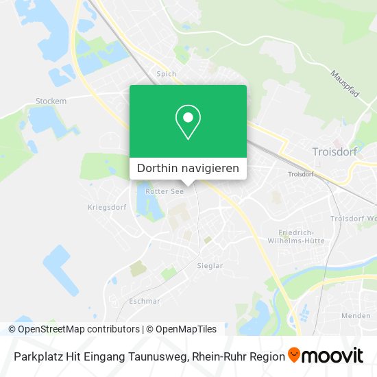 Parkplatz Hit Eingang Taunusweg Karte