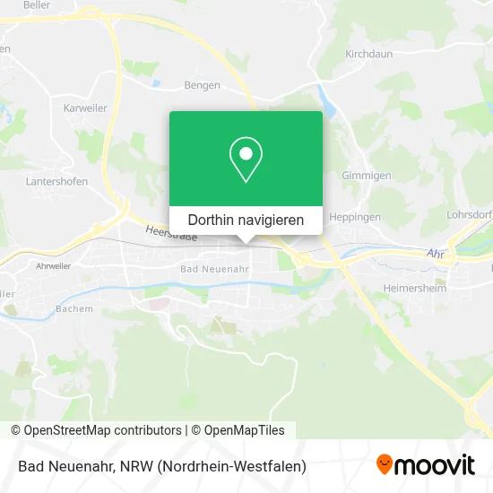 Bad Neuenahr Karte