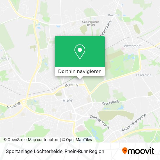 Sportanlage Löchterheide Karte
