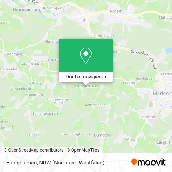 Eiringhausen Karte