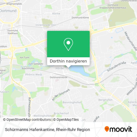Schürmanns Hafenkantine Karte