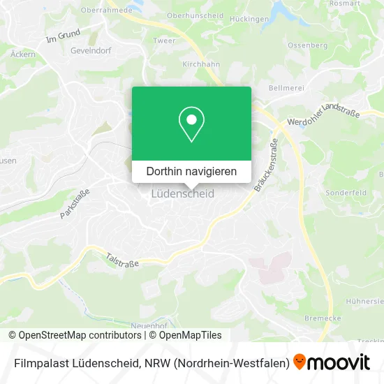 Filmpalast Lüdenscheid Karte