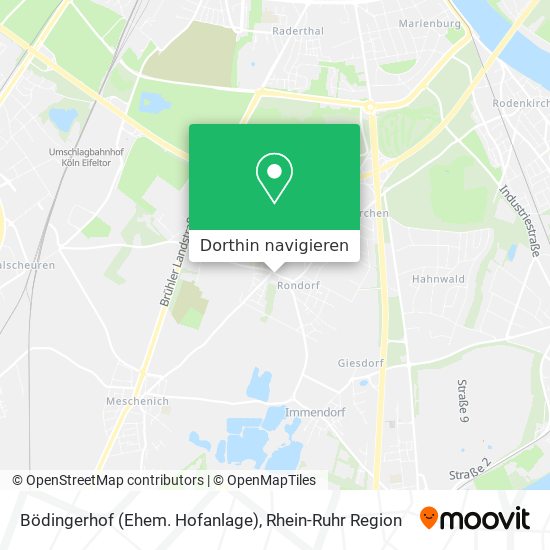Bödingerhof (Ehem. Hofanlage) Karte