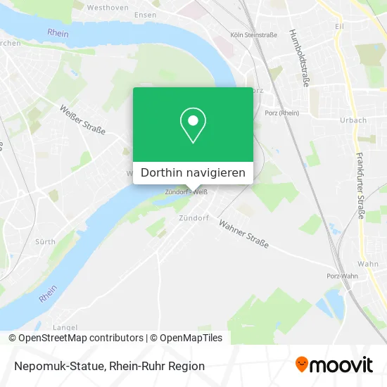 Nepomuk-Statue Karte